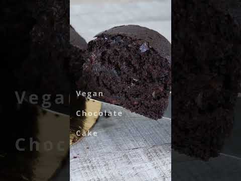 Super Moist Chocolate Cake | No Egg No Milk No Butter Cake.#chocolatecake #egglesscake #vegancake