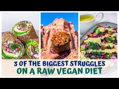 TOP 3 BIGGEST STRUGGLES WITH A RAW FOOD VEGAN DIET - Vlogmas 2024 - 01