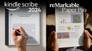 Kindle Scribe 2024 Vs reMarkable Paper Pro: A Head-to-Head for 2024!