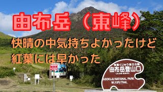 【由布岳】快晴のなか東峰に登りました