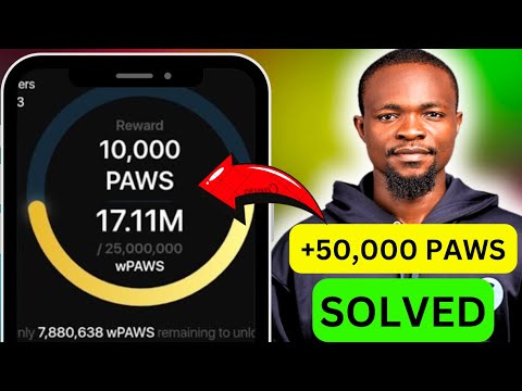 PAWS 🐾 New Quest - wPAWS UNLOCKING || Claim 4 Milestones NOW