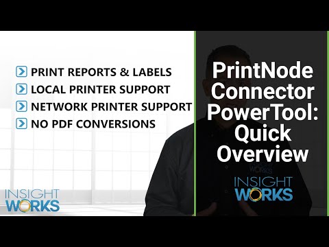 PrintNode Connector PowerTool - Quick Overview