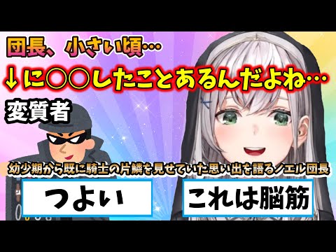 幼少期のまさに騎士らしいエピソードを語るノエル団長【ホロライブ/白銀ノエル切り抜き】