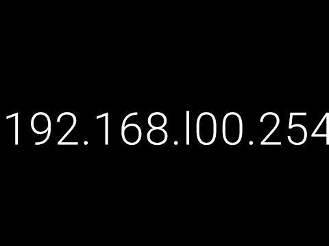 192.168.l00.254