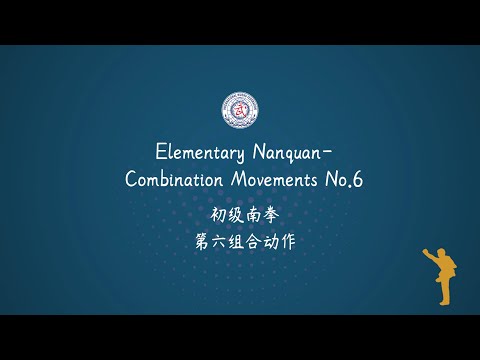 Elementary Nanquan-Combination Movements No. 6 (English dubbing)