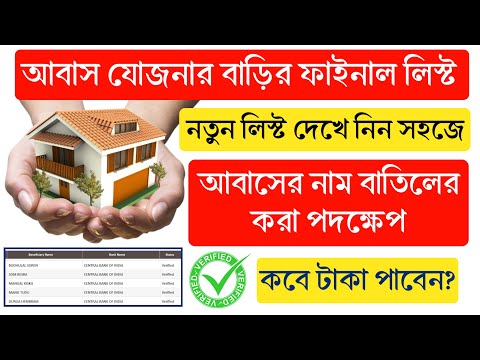 Bangla Yojana Final List 2024 | বাংলা আবাস যোজনা ঘরের নতুন আপডেট 2024