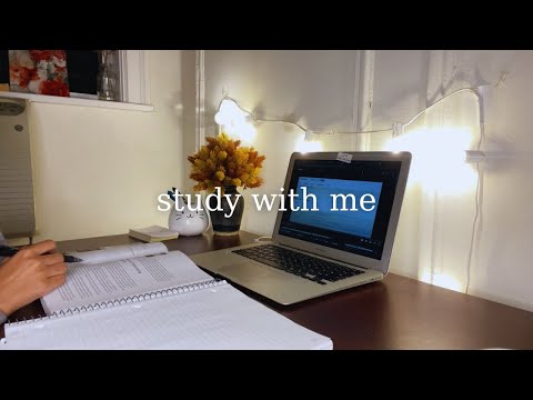 Study with me - 25 minutes, 5 minute break, calm, focus music | Pomodoro