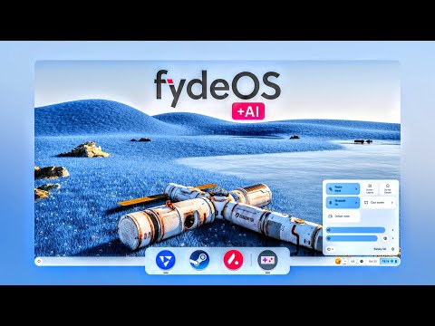 New FydeOS 19 + AI • Gaming with Steam • KeyMapper for Android Games • The Best OS for Low End PCs