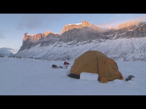 Camp under Stewart Valley - Sam Ford Fiord 2010 expedition