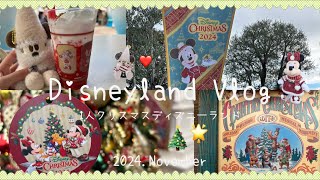 【Disney Vlog】1人で大好きなクリスマス満喫してきた🎅🏻🎄🎁