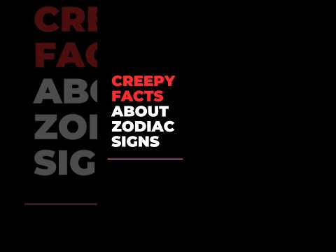 Creepy Facts About Your Zodiac Sign 😱🔮 #shorts