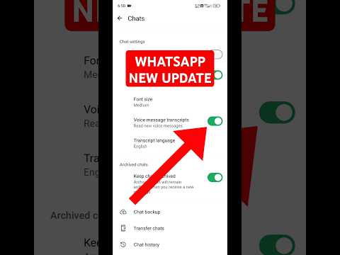 WhatsApp New Update | Voice Message Transcripts | New WhatsApp Update | WhatsApp New Update 2024