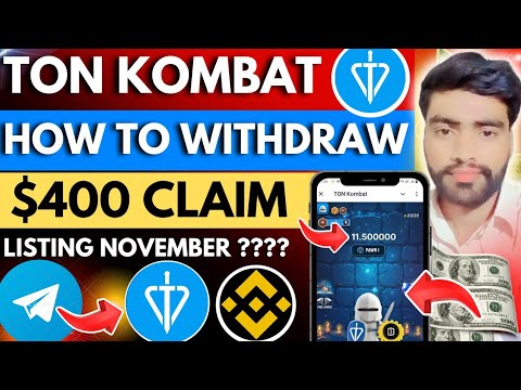 Ton kombat airdrop | ton kombat airdrop withdraw | Ton Kombat airdrop listing date | crypto airdrop