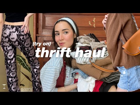 thrift haul (try-on)👢