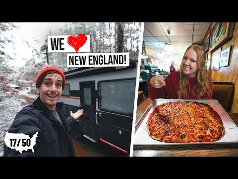 Traveling by RV to 4 STATES IN 4 DAYS!? - Everything to SEE and EAT in New England!