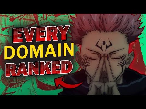 ALL 14 Domain Expansions In Jujutsu Kaisen RANKED and EXPLAINED!