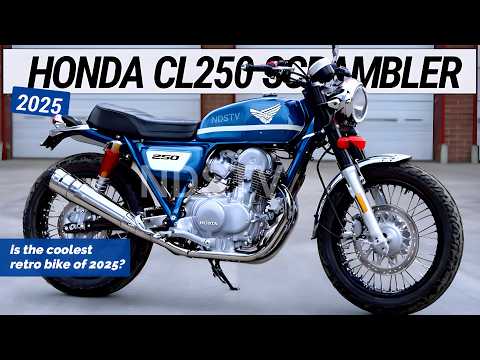 2025 HONDA CL250 SCRAMBLER : Honda's Secret to Building the BEST Scrambler Bike on the Market.