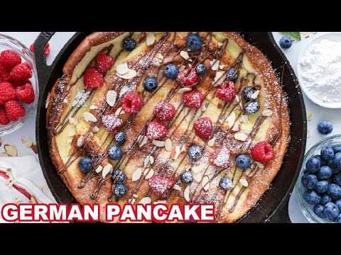 German Pancake (Dutch Baby Pancake)