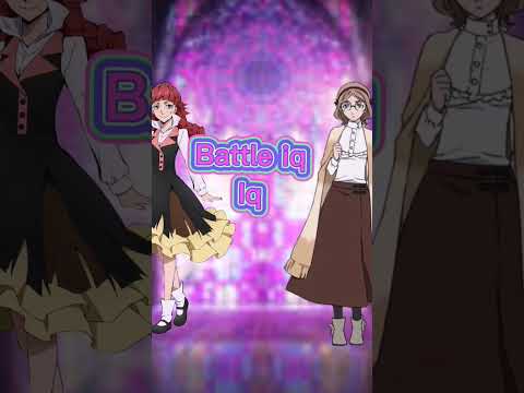 Bungo Stray dogs (comparison) part 8 lucy fight lousia