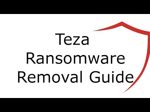 Teza File Virus Ransomware [.Teza ] Removal and Decrypt .Teza Files