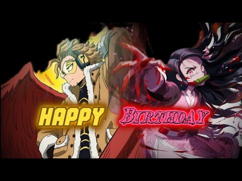 Happy Birthday Keigo Takami and Nezuko Kamado (Cake By The Ocean) edit