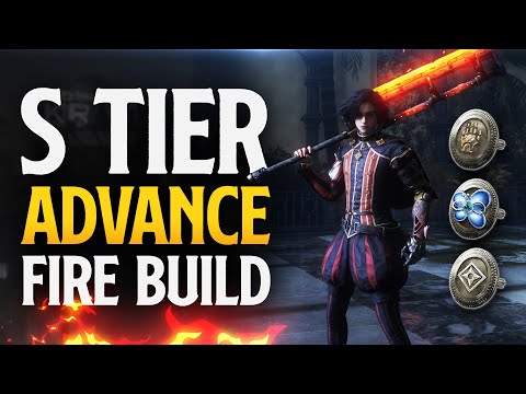 Lies Of P - S TIER Advance Fire Build Guide! (BEST Stats, Weapons, Amulets, P-Organs)