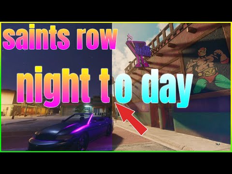 Saints Row - Night to day timelapse