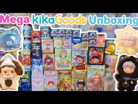 MEGA KIKAGOODS UNBOXING!! *♡* LULU PIGGY, PLUSH, BEANS, AND MORE!