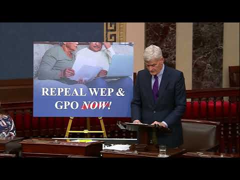 Cassidy Delivers Floor Speech on Social Security