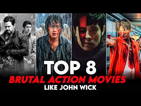 TOP 8 Brutal Action Movies Like JOHN WICK in HINDI ||MoviesHint.