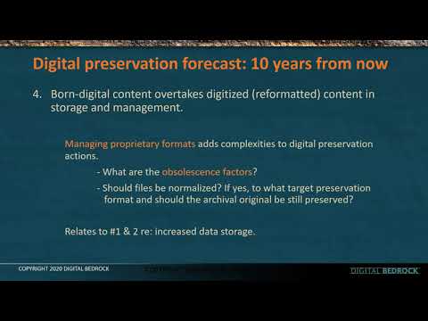 Tech Talk: Digital Preservation in 2030