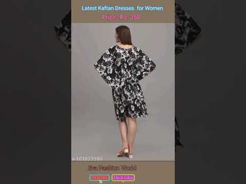 Latest Kaftan Dress for Women || latest kaftan design for girls|| #kaftan #shorts #viral #trending