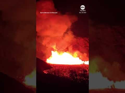 Kilauea volcano erupts on Hawaii’s Big Island