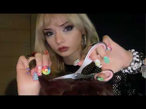 ASMR illegal haircut (intense)