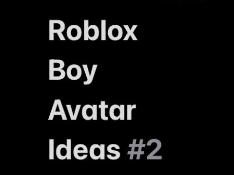 Roblox boy avatar ideas #2