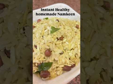 Instant Healthy homemade Namkeen 🌿#homemade #muskangarg #muskangarg2909 #instantnamkeen