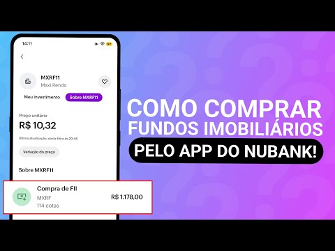 COMO COMPRAR FUNDOS IMOBILIÁRIOS PELO NUBANK