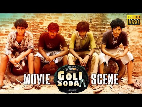 போயி என்ன நடக்குது பாரு - Goli Soda | Movie Scenes | Kishore, Sree Raam, Pand | S. N. Arunagiri