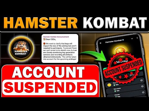 🚨 Save Your HAMSTER KOMBAT Account | HAMSTER KOMBAT