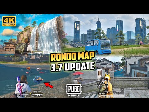 New 3.7 Update RONDO Map Gameplay PUBGM/BGMI | Game For Peace New Update!