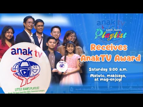 LJP RECEIVES ANAKTV AWARD | LITTLE JUAN'S PLAYLIST