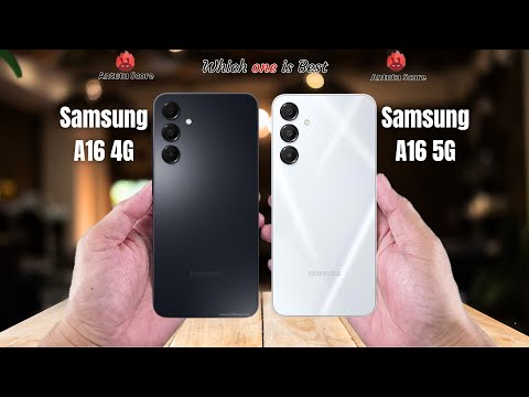 Samsung A16 4G vs Samsung A16 5G  Full comparison ⚡Which one is Best