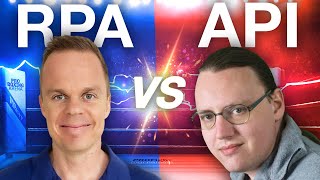 RPA vs API - How RPA is Technical Debt