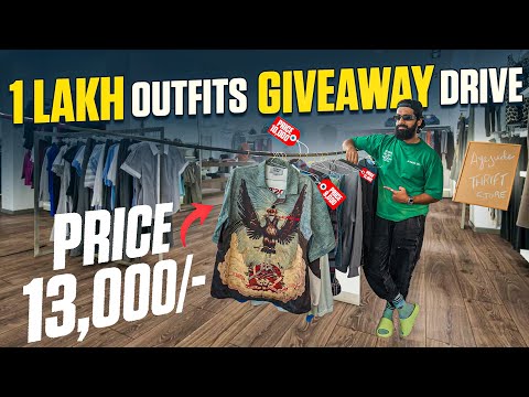 Unveiling *1 LAKH* CATALOGUE Aye Jude OUTFIT Giveaway DRIVE #shorts