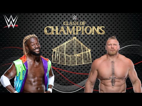 Full Match | Kofi Kingston vs Brock Lesnar | Steel Cage | Clash of Champions