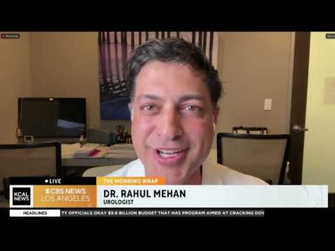 Dr. Rahul Mehan on KCAL News LA