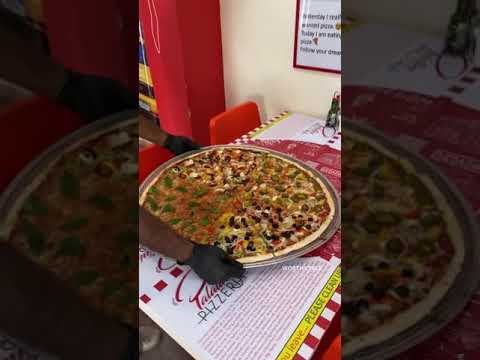 Huge 26 Inch Pizza 🍕 Method of making Street Style So Delicious 🤤 #Short Video