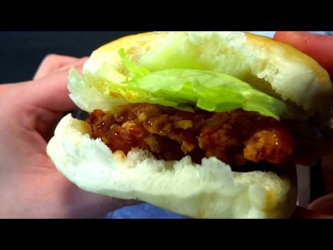 【KFC】甘辛チキンサンド＆甘辛カリカリチキン