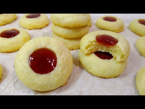 Cheesecake Thumbprint Cookies | 5 INGREDIENTS | Soft and Chewy