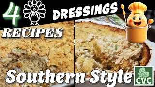 4 Southern Dressing Recipes  -  Old Fashioned, Mama's and Shortcut Recipe